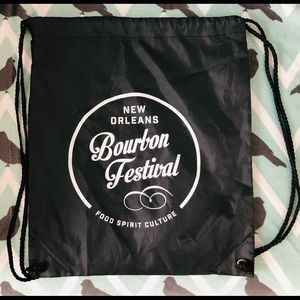 NWOT - New Orleans Bourbon Fest Drawstring Bag
